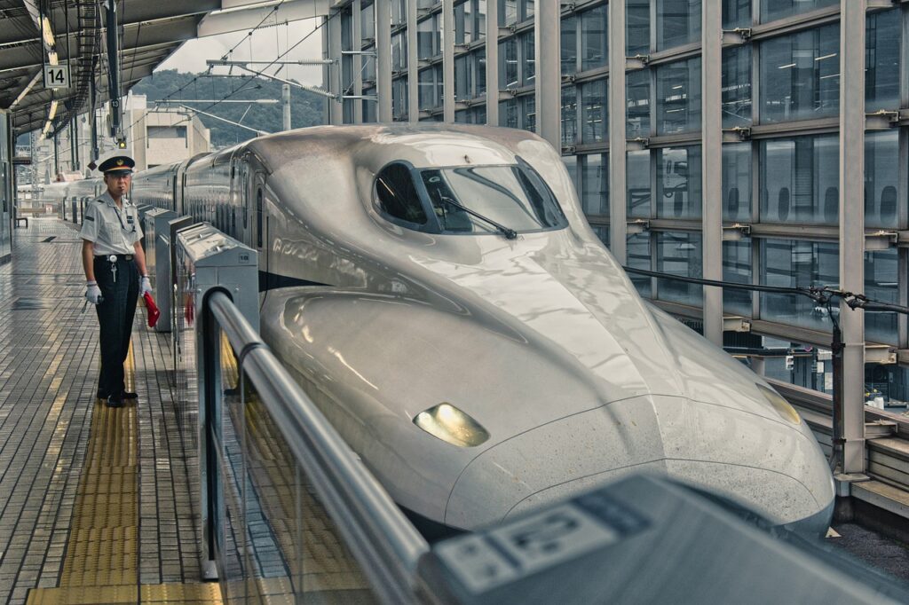 shinkansen bullet train 5237269