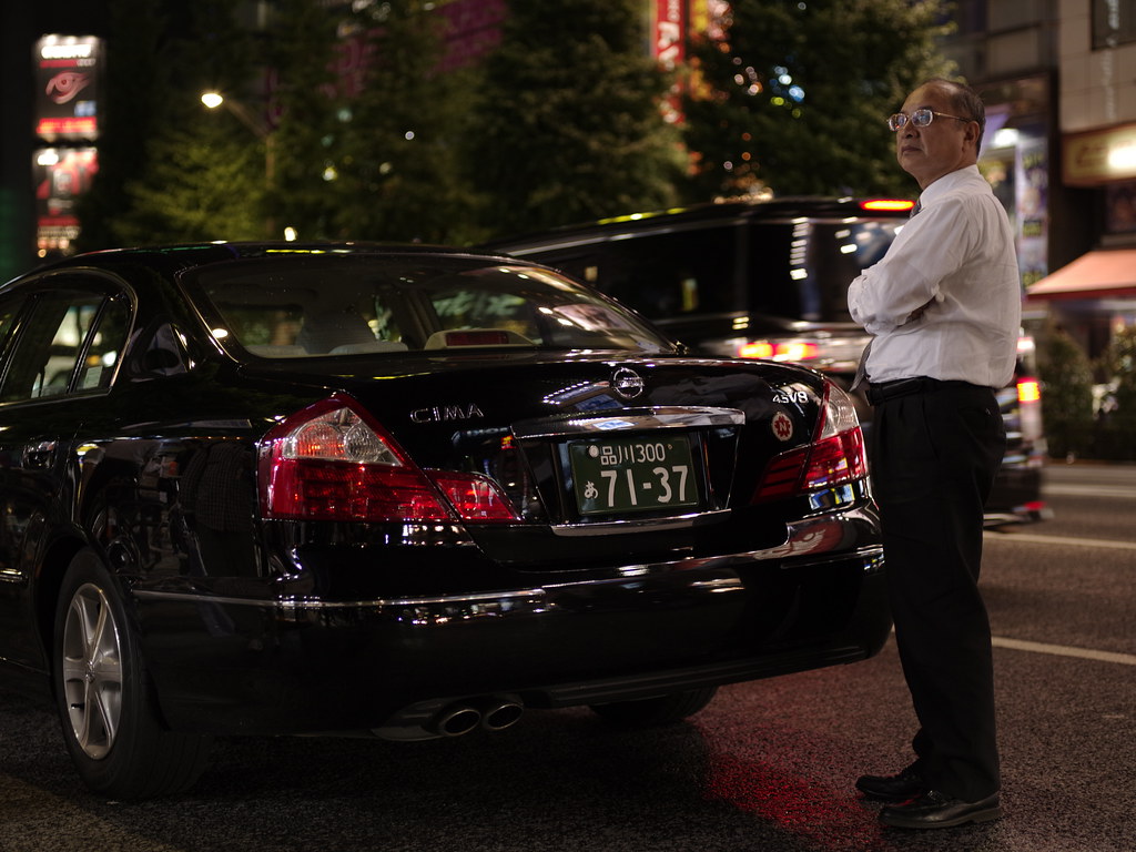 運転手さん待機中